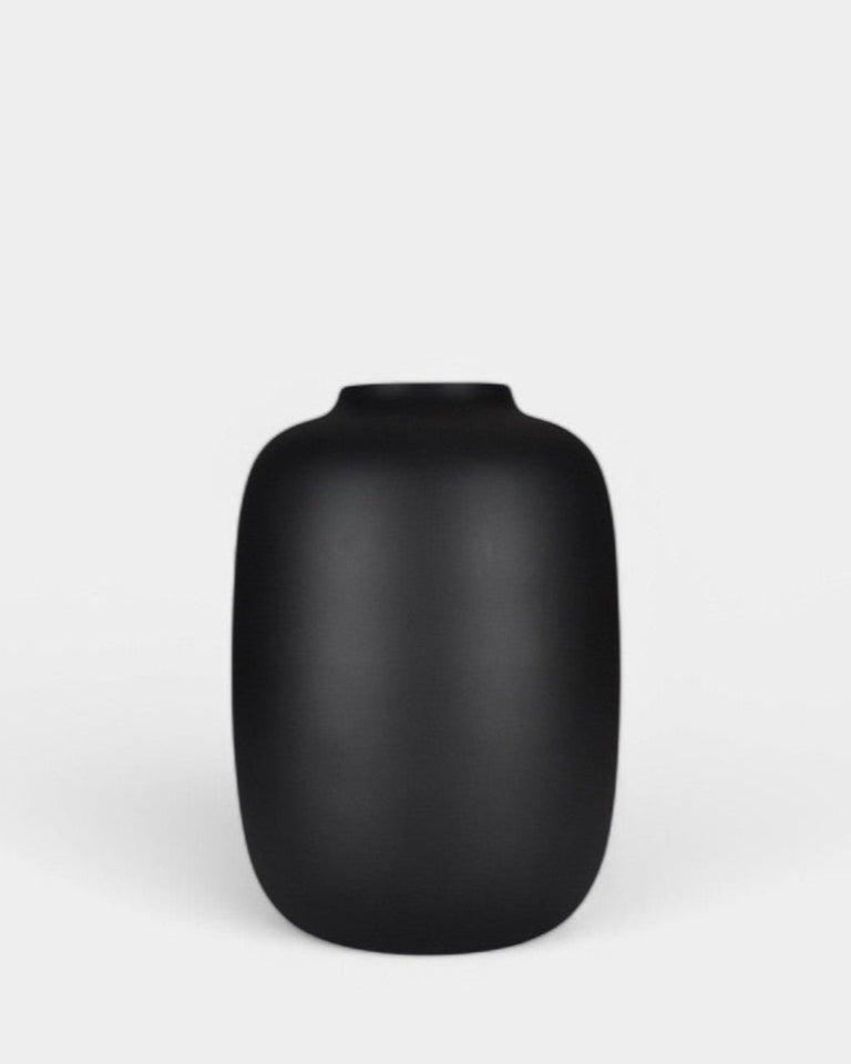 Celestia Mat Zwart S vaas