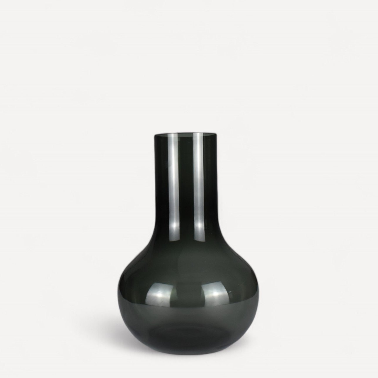 Aurelia Glas Zwart S vaas